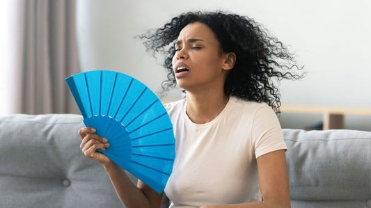 Is it good to sit under a fan after sweating?