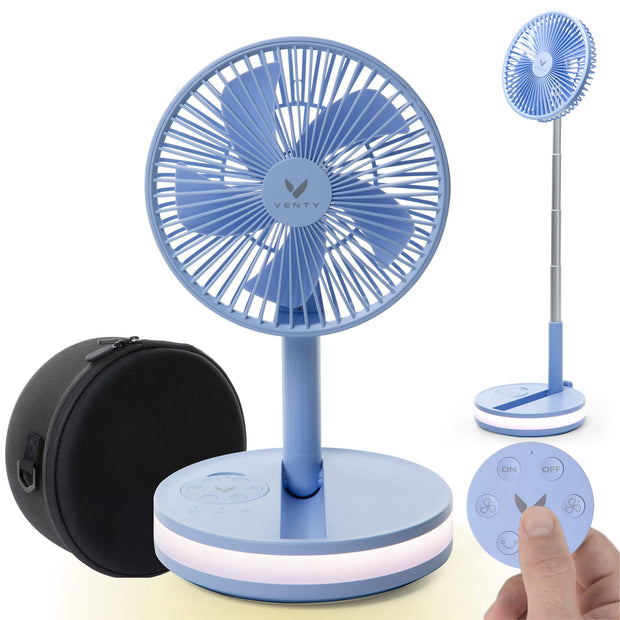 Venty Fan Rechargeable & Portable Fan - 48-Hour Battery Life – V E N T Y